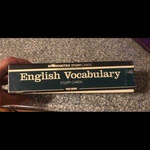 SPARK notes study vocabulary 1000 flash cards